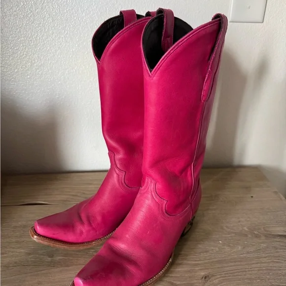 Lane Boots Emma Jane Hot Pink - Picture 2 of 7